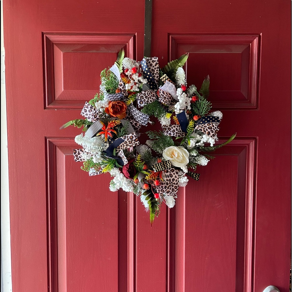 NEW  Artificial Fall Wreath